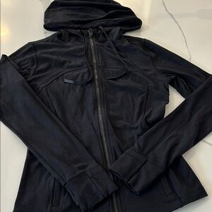 Lululemon Women's Black Hooded Jacket